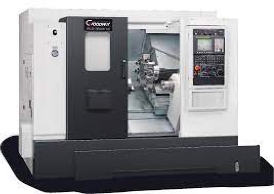 Photo of a Goodway GLS 2000LYS precision engineering machine.